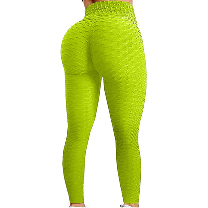 Multi-Color Yoga Leggings for Women - High Performance Sports Tights Yoga Pants with Butt Lifting Effect