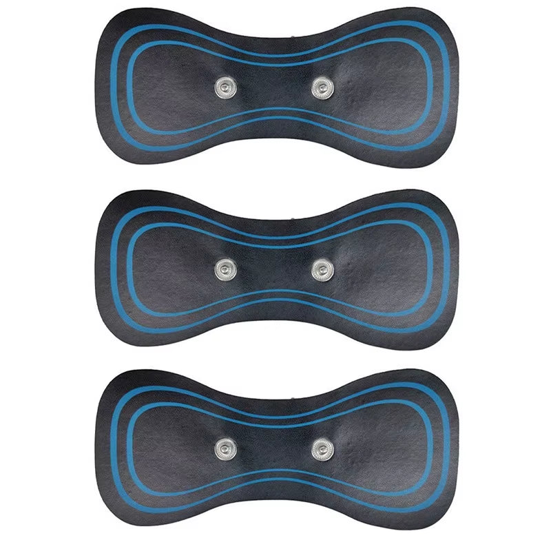 Rechargeable Electric Body Neck Massager Mini Cervical Waist Back Massage Patch Stimulator Massageador Portable Gel Pad Sticker