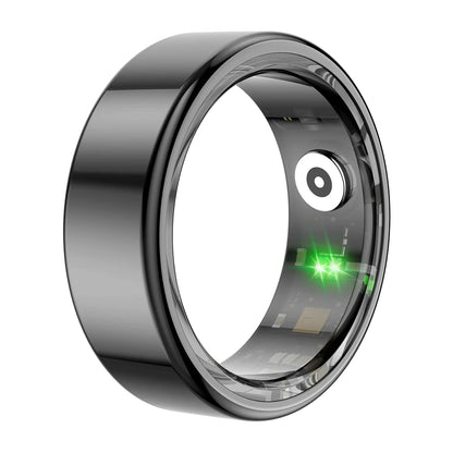 COLMI R02 Smart Ring Military Grade Titanium Steel Shell Health Monitoring IP68 & 3ATM Waterproof Multi-sport Modes