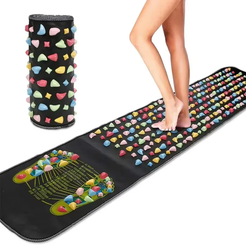 Fingerpressure Board Foot Foot Massage Pad Health Walk Foot Pressure Board Foot Massage Pad Imitation Goose Soft Stone Road