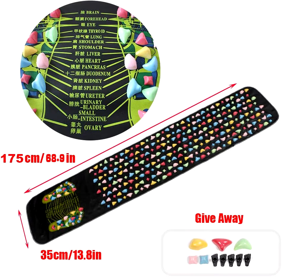 Fingerpressure Board Foot Foot Massage Pad Health Walk Foot Pressure Board Foot Massage Pad Imitation Goose Soft Stone Road