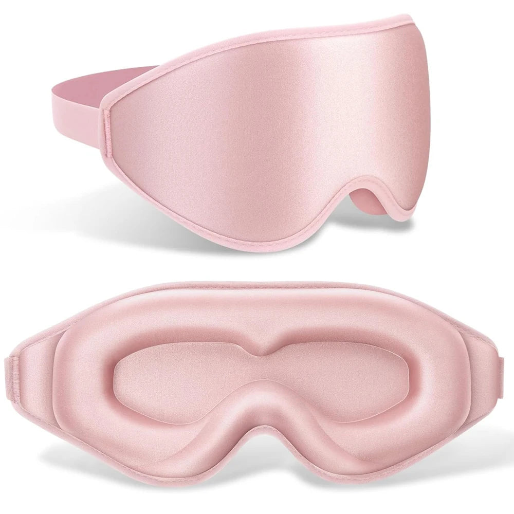 3D Sleeping Mask 100% Blockout Light Sleep Mask for Eye Soft Eye Mask for Travel Eyeshade Night Breathable Blindfold Slaapmasker