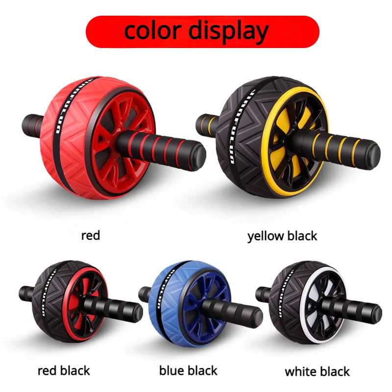 Abdominal Wheel Abdominal Muscle Wheel Abs Trainer Silent Abdominal Fitness Weight Loss Fitness Home Gym Pelvic Muscle Trainer