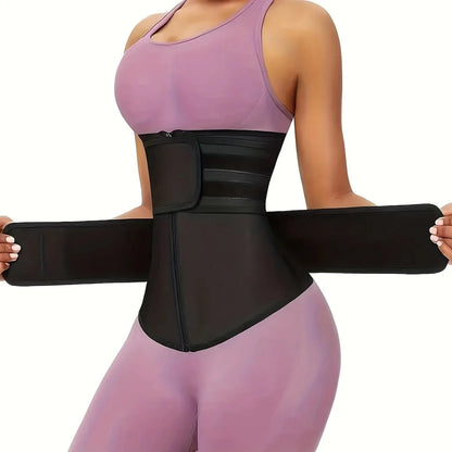 1 Piece Order A Size Up Breathable Neoprene Waist Trainer Trimmer Belt Body Shapewear For Women