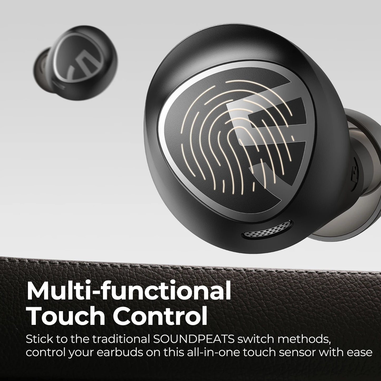 Soundpeats Free2 Classic Mini True Wireless Earphones Bluetooth V5.1 Headphones SmartTouch Control TWS Earbuds IPX5 30H Playtime