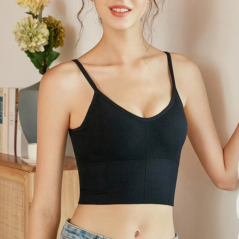 Breathable Sports Bra Anti Sweat Fitness Top Women Seamless Yoga Bra Shockproof Crop Top Push Up Sport Bra