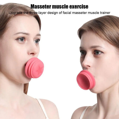 Face Exerciser Jaw Face Neck Toning Exerciser Facial Yoga For Skin Tighten Firm Face Trainer Double Chin Breathing Exercise Tool