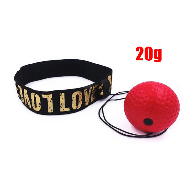 Boxing Speed Ball Head-Mounted PU Punch Ball MMA Sanda Training Hand Eye Reaction Home Sandbag Fitness Boxing Equipment Hot Sale