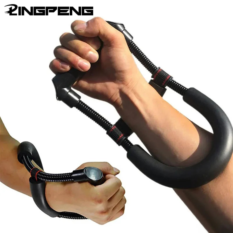 Power Wrists and Strength Exerciser Forearm Strengthener Adjustable Hand Grips Fitness Workout Arm Training Equipment