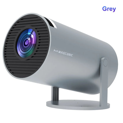 Magcubic Projector Android 11 4K 1280*720P HY300 Dual Wifi 260ANSI 180°flexible BT5.0 Cinema Outdoor Portable Projetor HY300 Pro