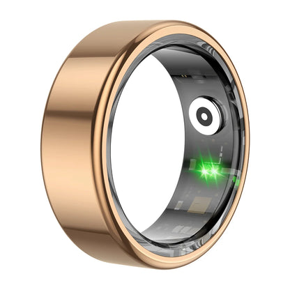 COLMI R02 Smart Ring Military Grade Titanium Steel Shell Health Monitoring IP68 & 3ATM Waterproof Multi-sport Modes